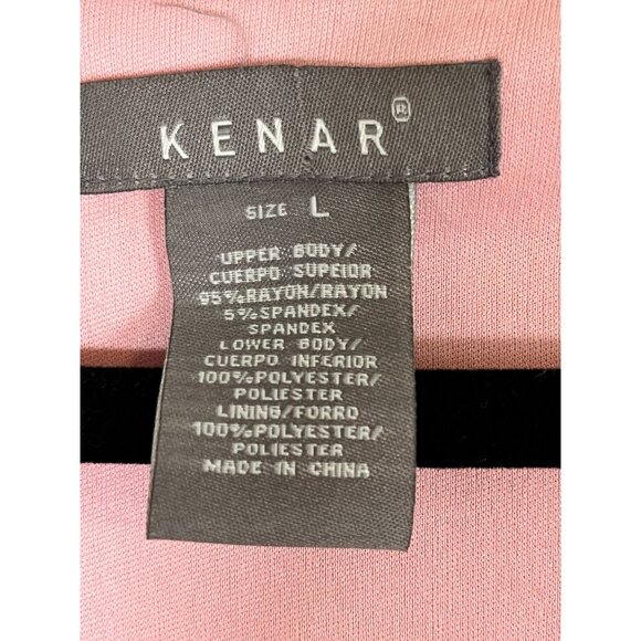 Retro Floral Coquette Feminine Top L Pink Y2K Boho Western Classic Chic Glam 80s - Picture 2 of 10